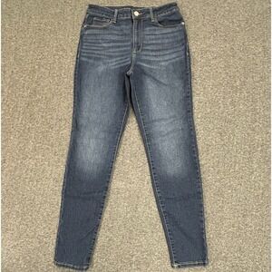 No Boundaries NoBo Jeans Juniors 9 Blue Stretch Denim Ankle